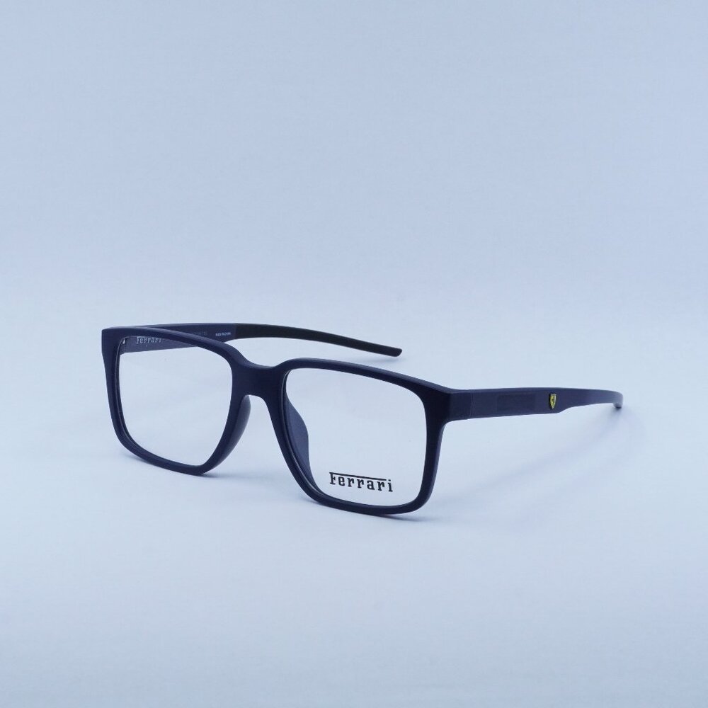 🕶️ New Ferrari Scuderia FZ8013D 509 Eyeglasses - Matte Blue Frame